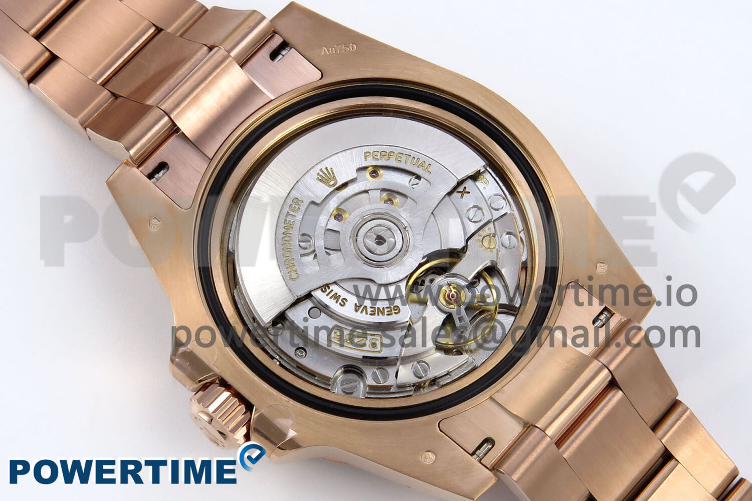 GMT-Master II 126715 CHNR Black/Brown Ceramic 904L Steel EWE 1:1 Best Edition on Oyster Strap EWE3285 V5 - Image 10