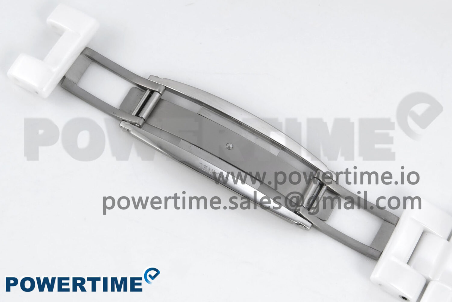 J13 33mm White Ceramic HTF 1:1 Best Edition White Numbers Dial on Bracelet A12.1 - Image 15