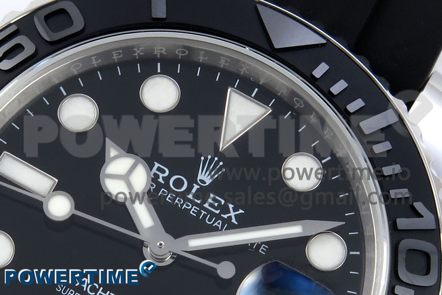 Yacht-Master 42mm 226659 EWEF 1:1 Best Edition Black Dial on Oysterflex Strap A3235 - Image 4