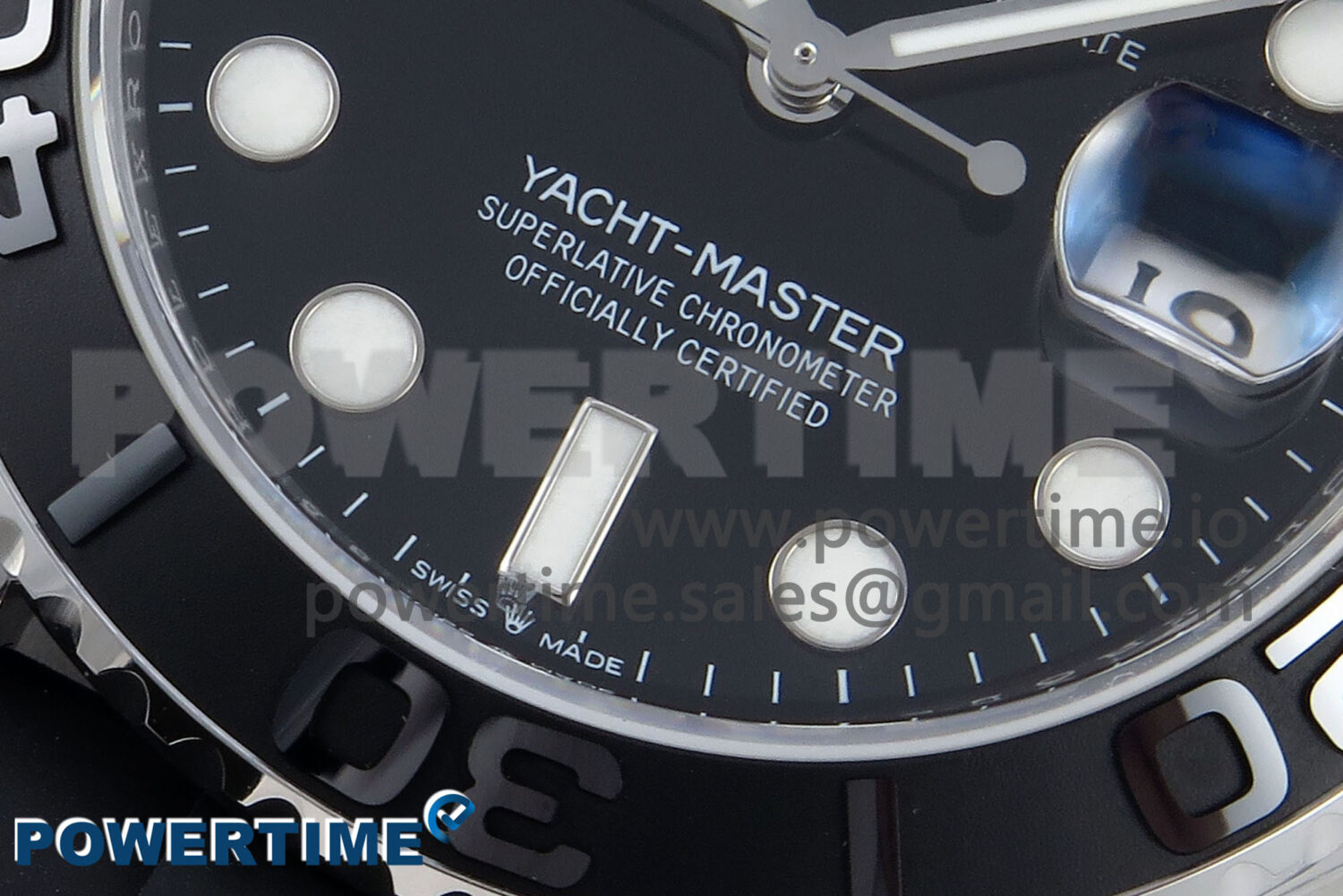 Yacht-Master 42mm 226659 EWEF 1:1 Best Edition Black Dial on Oysterflex Strap A3235 - Image 5