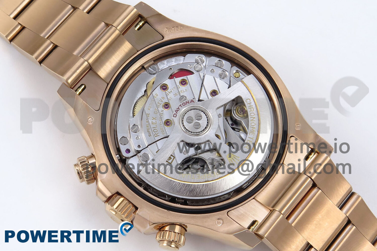 Daytona 126505 RG Clean 1:1 Best Edition RG Champagne Stick Dial on RG Bracelet SH4131 - Image 9