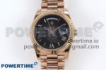 Day Date 40 RG 228235 KF 1:1 Best Edition Gray Roman Dial on President Bracelet VR3255 (Gain Weight)