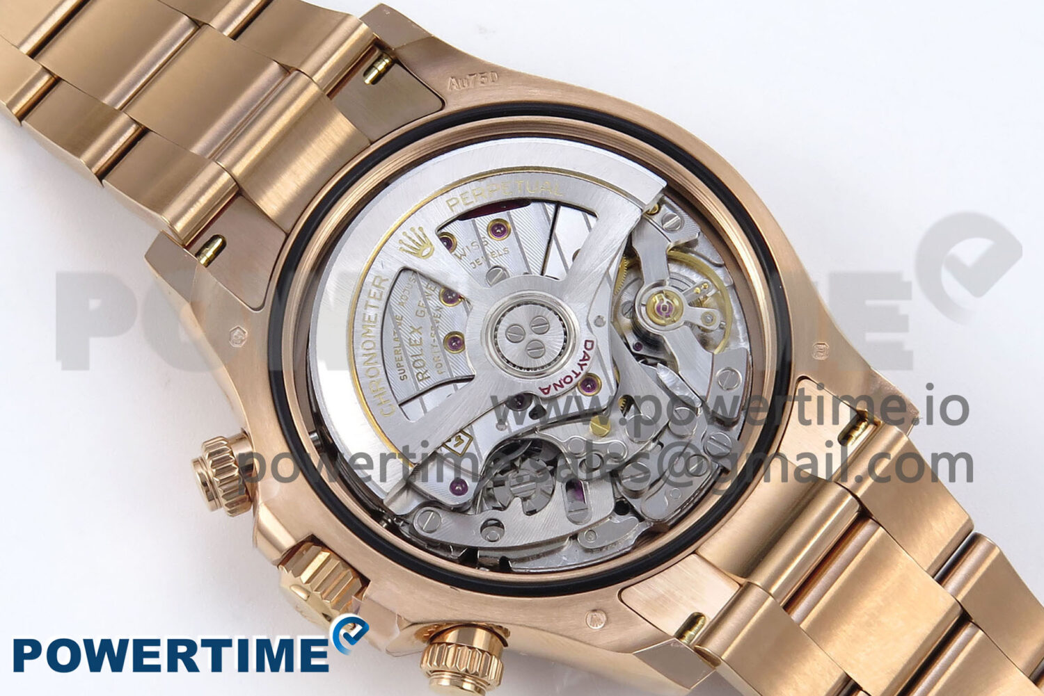 Daytona 126505 1:1 Best Edition Clean RG/Black Diamonds Dial on RG Bracelet SH4131 - Image 10