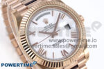 Day Date 40 RG 228235 KF 1:1 Best Edition White Roman Dial on President Bracelet VR3255 (Gain Weight) - Image 2