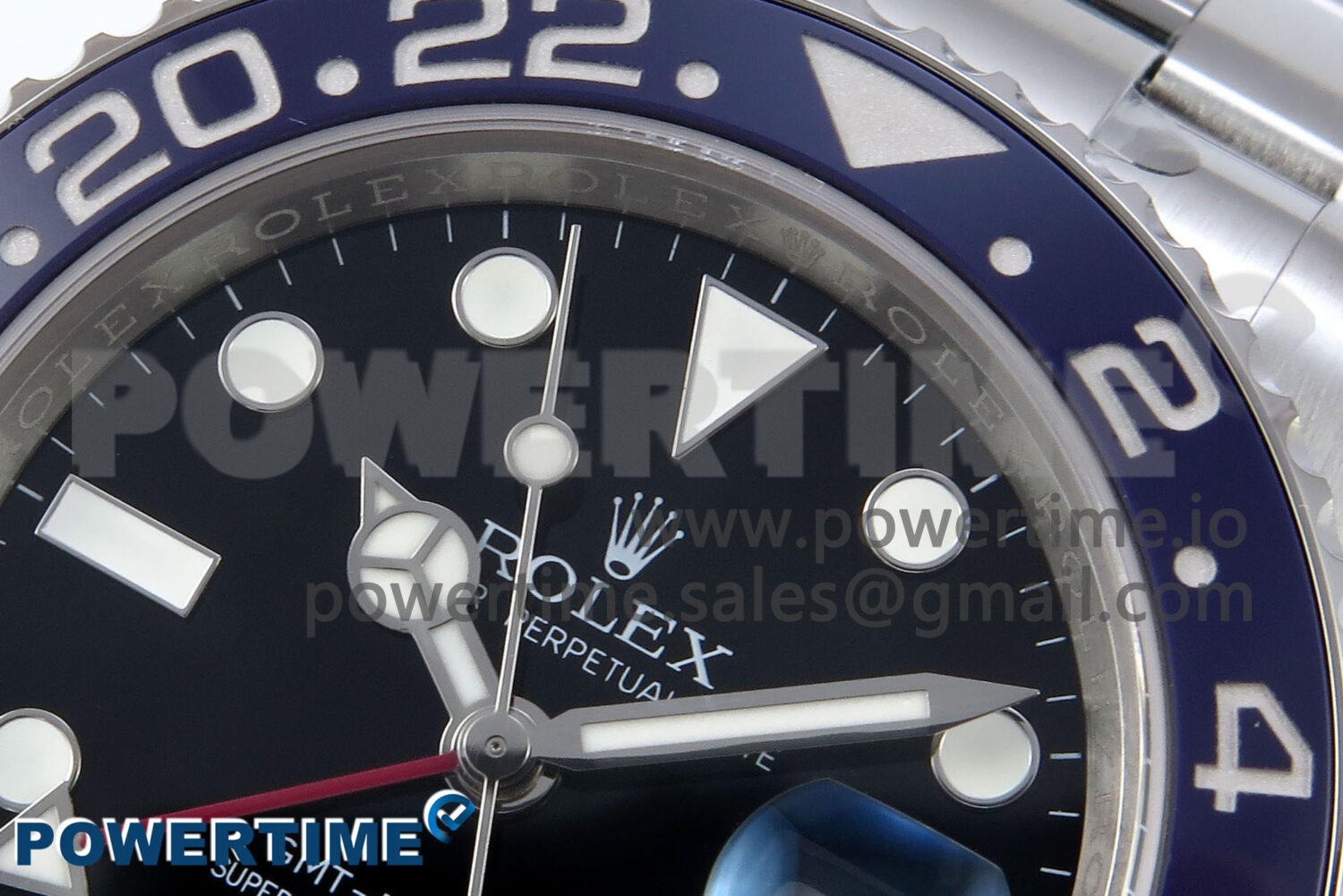 GMT-Master II 126710 BLRO Red/Blue Ceramic 904L Steel EWE 1:1 Best Edition on Oyster Strap EWE3285 V5 - Image 4