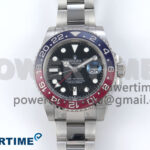 GMT-Master II 126710 BLRO Red/Blue Ceramic 904L Steel EWE 1:1 Best Edition on Oyster Strap EWE3285 V5