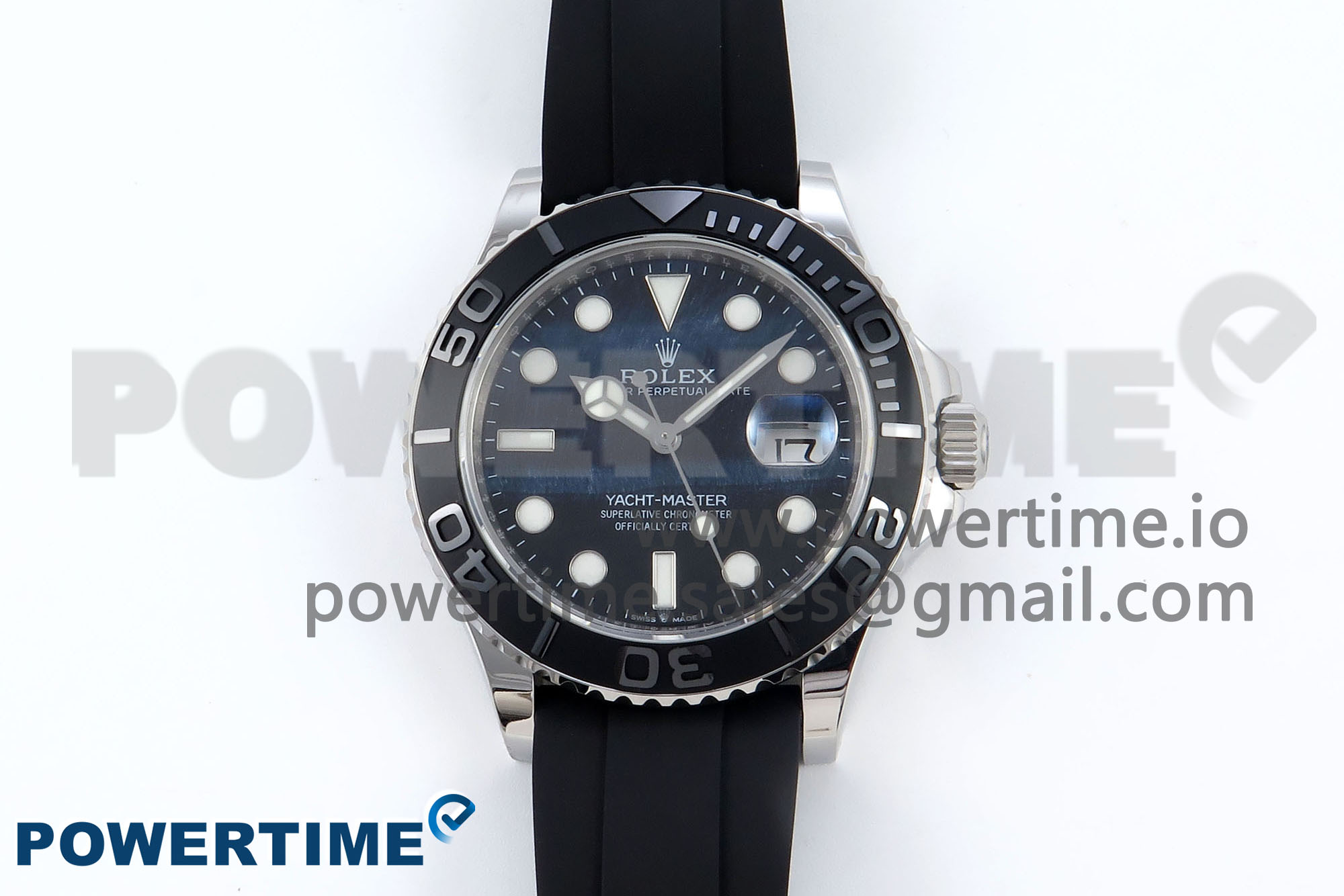 IMG_0180 Yacht-Master 42mm 226659 EWEF 1:1 Best Edition Falcon’s Eye Dial on Oysterflex Strap A3235 - Image 1