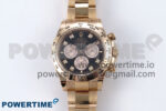 Daytona 126505 1:1 Best Edition Clean RG/Black Diamonds Dial on RG Bracelet SH4131