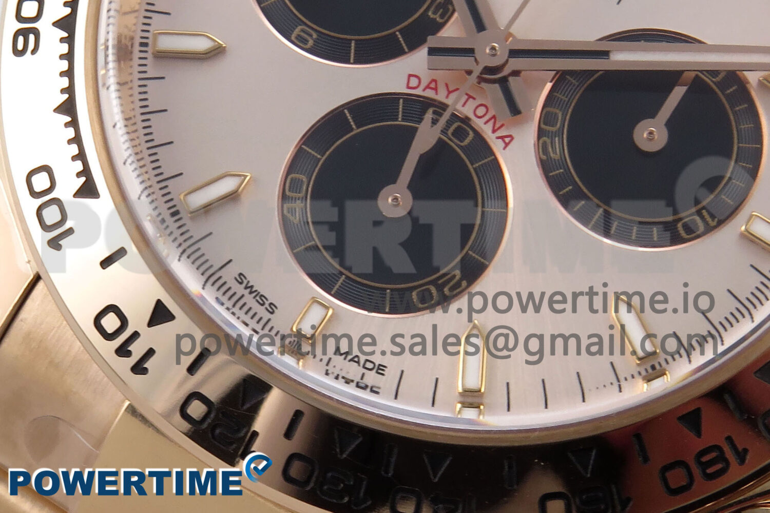 Daytona 126505 RG Clean 1:1 Best Edition RG Champagne Stick Dial on RG Bracelet SH4131 - Image 5