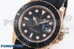 Yacht-Master 40mm 126655 EWEF 1:1 Best Edition Black Dial on Oysterflex Strap A3235 - Image 3