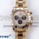 Daytona 126505 RG Clean 1:1 Best Edition RG Champagne Stick Dial on RG Bracelet SH4131