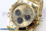 Daytona 126508 YG Clean 1:1 Best Edition YG/Black Dial on YG Bracelet SH4131 - Image 3