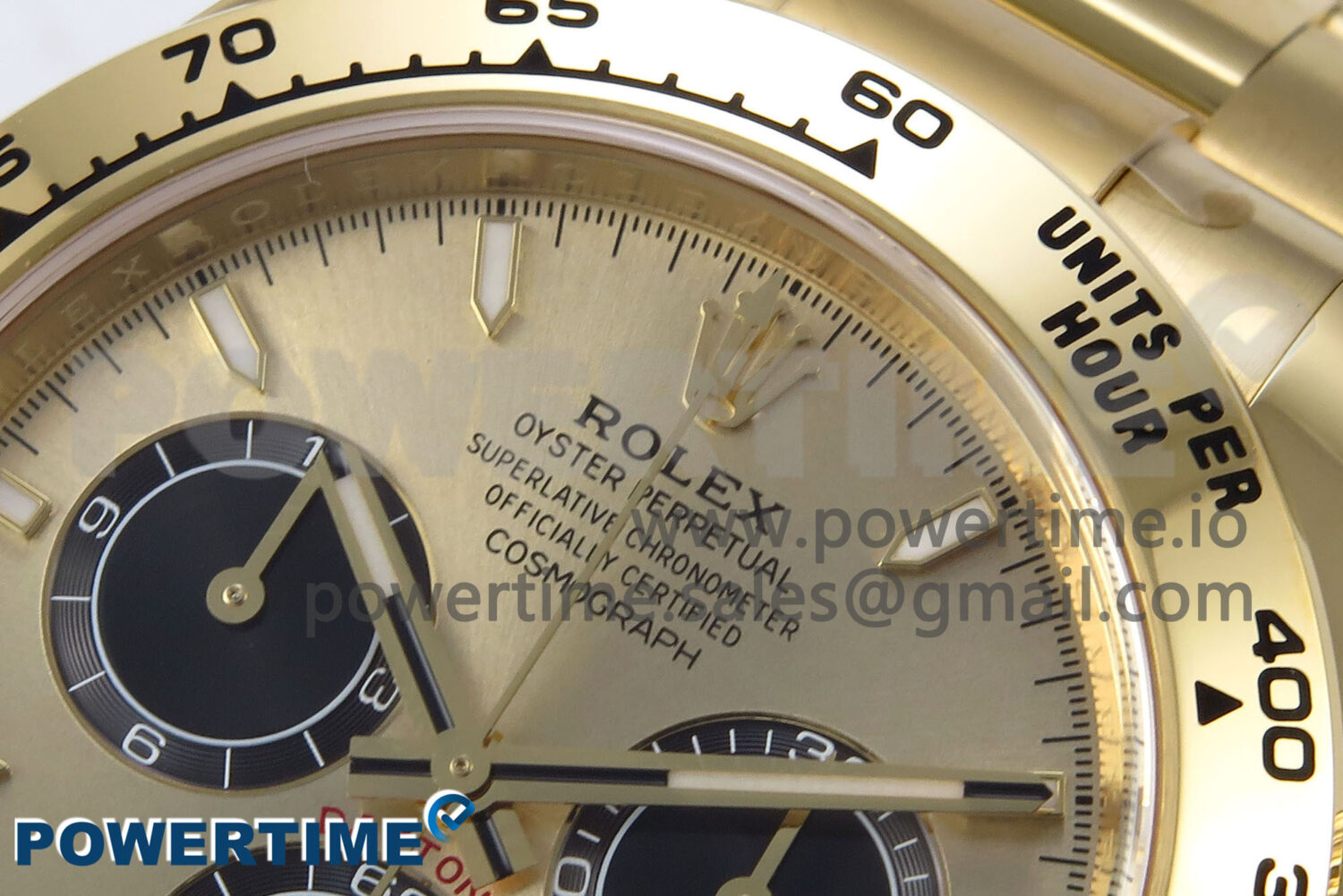 Daytona 126508 YG Clean 1:1 Best Edition YG/Black Dial on YG Bracelet SH4131 - Image 4