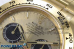 Daytona 126508 YG Clean 1:1 Best Edition YG/Black Dial on YG Bracelet SH4131 - Image 4