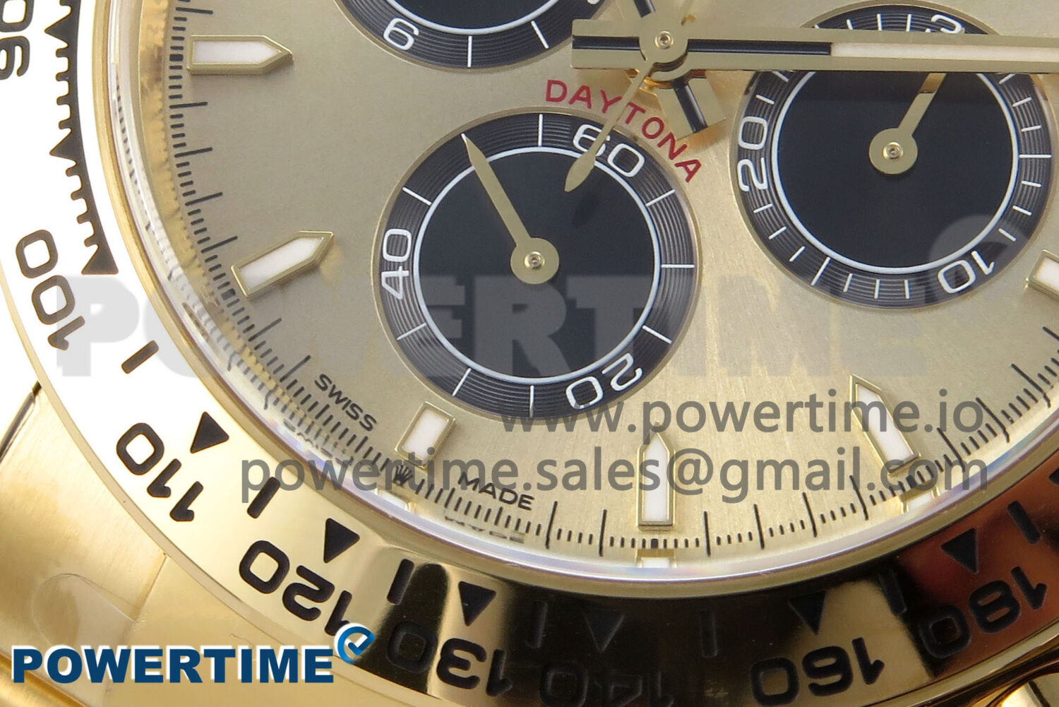 Daytona 126508 YG Clean 1:1 Best Edition YG/Black Dial on YG Bracelet SH4131 - Image 5