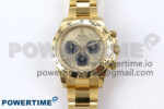 Daytona 126508 YG Clean 1:1 Best Edition YG/Black Dial on YG Bracelet SH4131