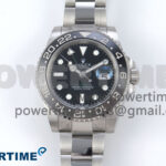 GMT-Master II 126710 GRNR Black/Gray Ceramic 904L Steel EWE 1:1 Best Edition on Oyster Strap EWE3285 V5