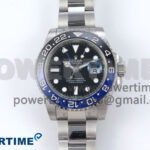 GMT-Master II 126710 BLNR Black/Blue Ceramic 904L Steel EWE 1:1 Best Edition on Oyster Strap EWE3285 V5