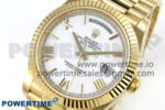 Day Date 40 YG 228238 KF 1:1 Best Edition White Roman Dial on President Bracelet VR3255 (Gain Weight) - Image 3