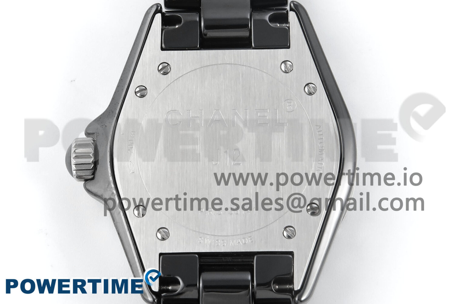J13 38mm Black Ceramic HTF 1:1 Best Edition Black Numbers Dial on Bracelet A2892 - Image 9