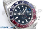 GMT-Master II 126719 BLRO Red/Blue Ceramic 904L Steel EWE 1:1 Best Edition Blue Dial on Oyster Strap EWE3285 V5 - Image 2