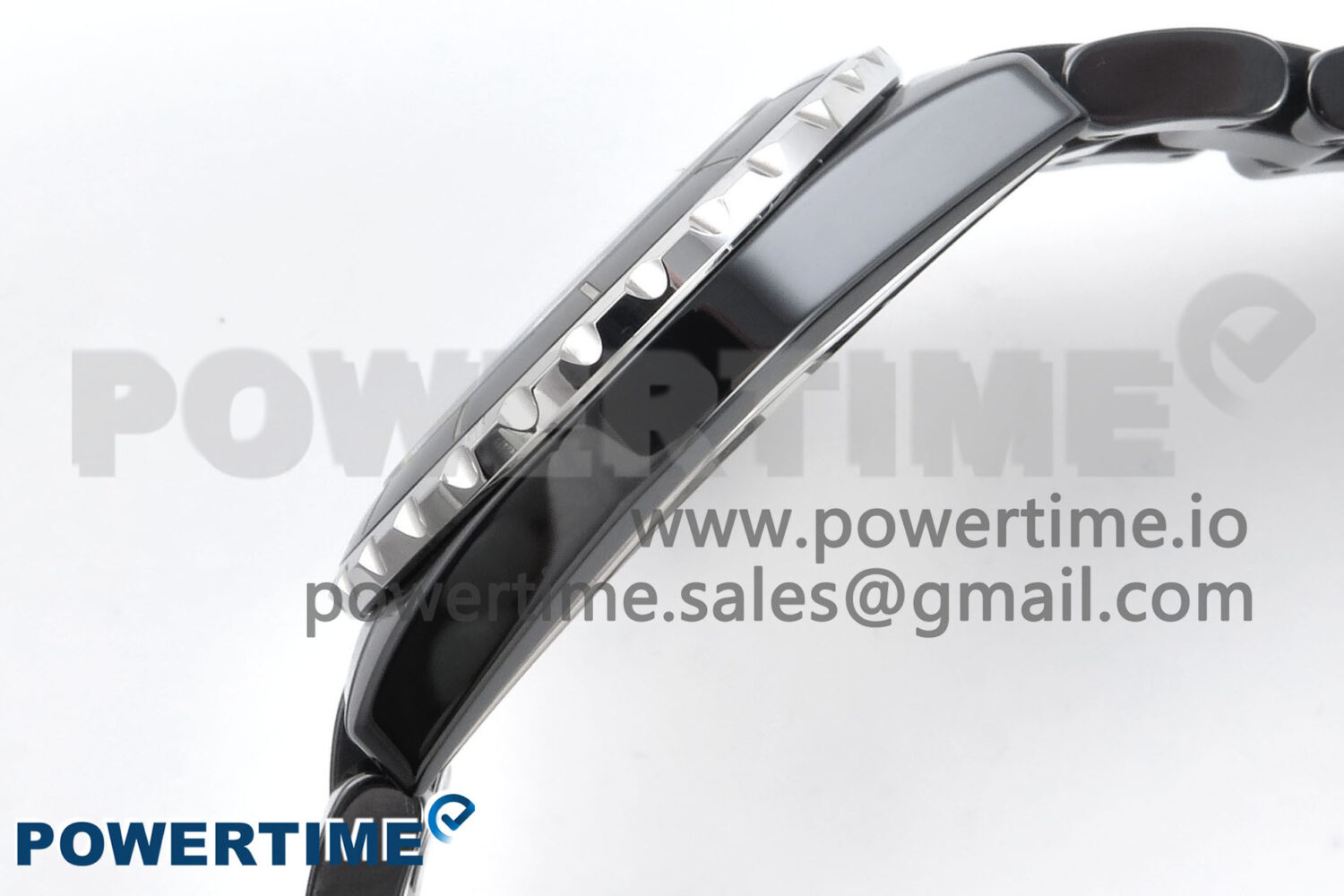J13 38mm Black Ceramic HTF 1:1 Best Edition Black Numbers Dial on Bracelet A2892 - Image 7