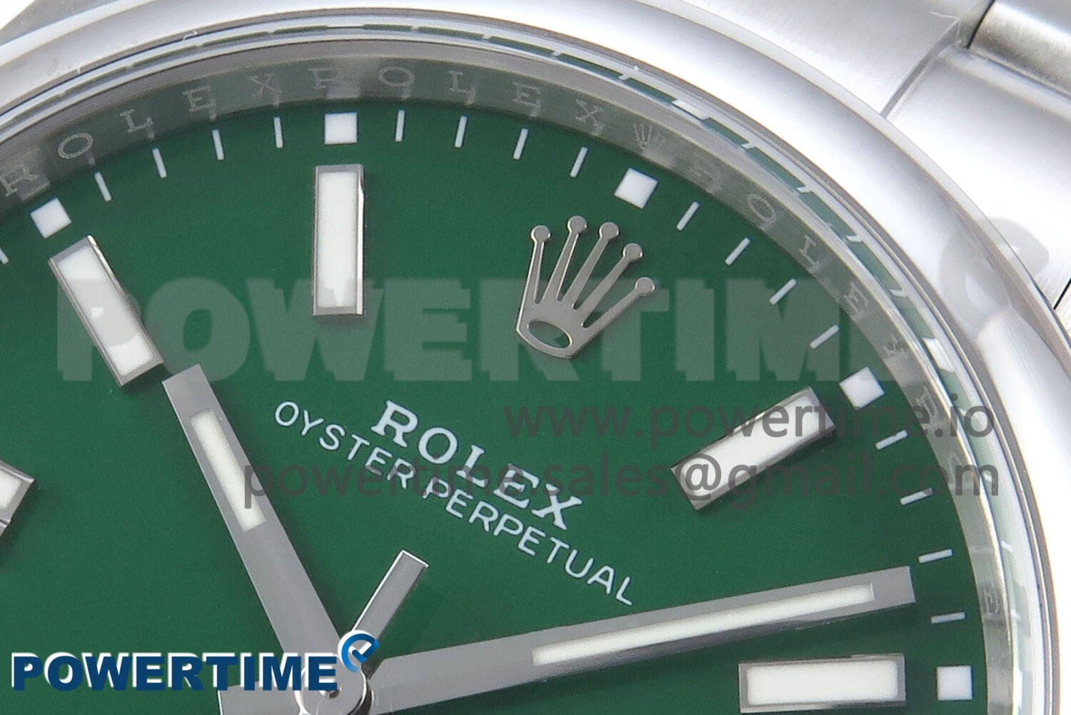 Oyster Perpetual 126000 36mm EWEF 1:1 Best Edition 904L Steel Green Dial A3230 - Image 4