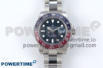 GMT-Master II 126719 BLRO Red/Blue Ceramic 904L Steel EWE 1:1 Best Edition Blue Dial on Oyster Strap EWE3285 V5