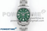 Oyster Perpetual 126000 36mm EWEF 1:1 Best Edition 904L Steel Green Dial A3230