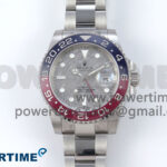 GMT-Master II 126719 BLRO Red/Blue Ceramic 904L Steel EWE 1:1 Best Edition Meteorite on Oyster Strap EWE3285 V5