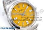 Oyster Perpetual 126000 36mm EWEF 1:1 Best Edition 904L Steel Yellow Dial A3230 - Image 2