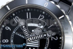 J13 33mm Black Ceramic HTF 1:1 Best Edition Black Boy Pattern Dial on Bracelet A12.1 - Image 4