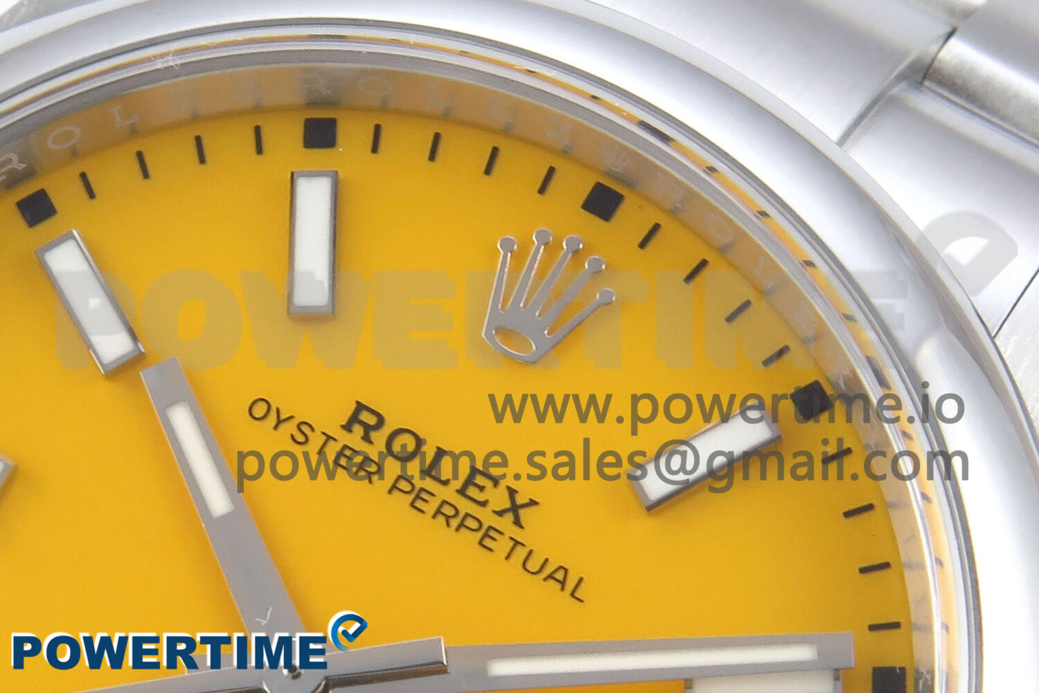 Oyster Perpetual 126000 36mm EWEF 1:1 Best Edition 904L Steel Yellow Dial A3230 - Image 4