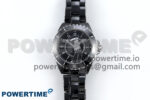 J13 33mm Black Ceramic HTF 1:1 Best Edition Black Boy Pattern Dial on Bracelet A12.1