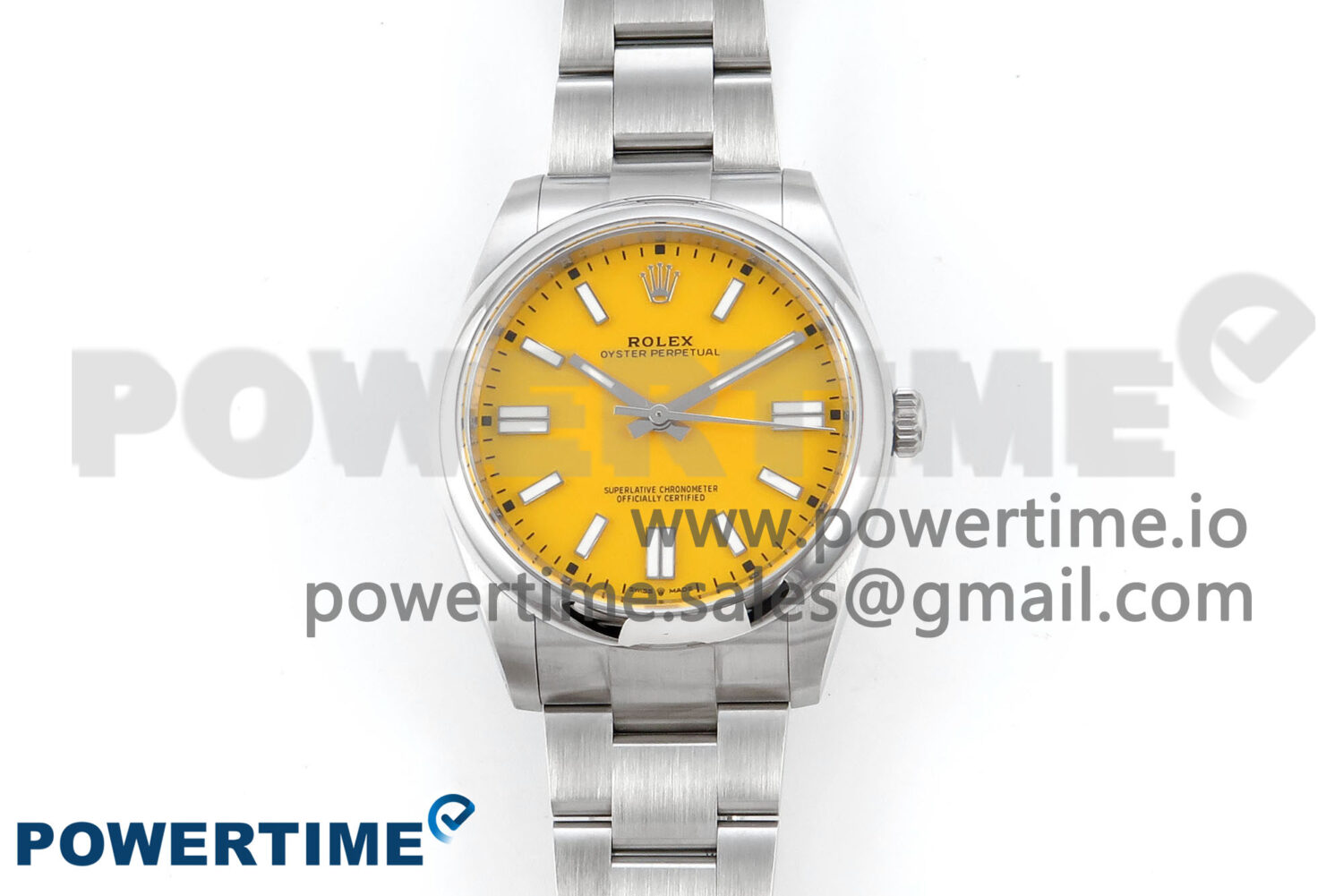 Oyster Perpetual 126000 36mm EWEF 1:1 Best Edition 904L Steel Yellow Dial A3230 - Image 1