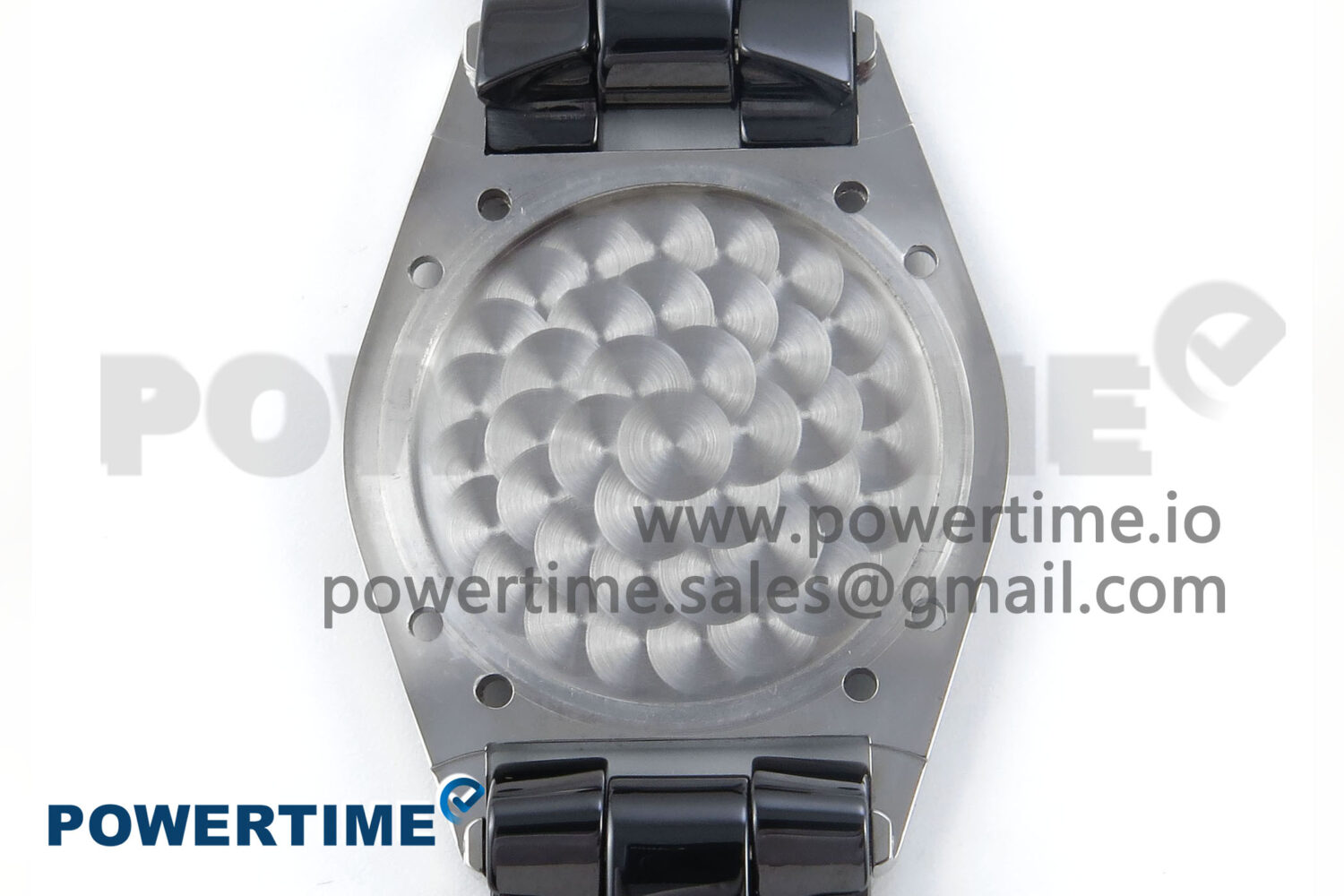 J13 38mm Black Ceramic HTF 1:1 Best Edition Black Dial on Bracelet Swiss Quartz - Image 10