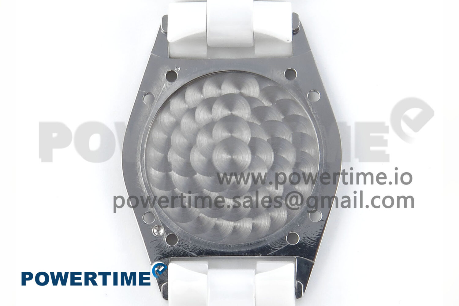 J13 33mm White Ceramic HTF 1:1 Best Edition White/Blue Dial on Bracelet Swiss Quartz - Image 6