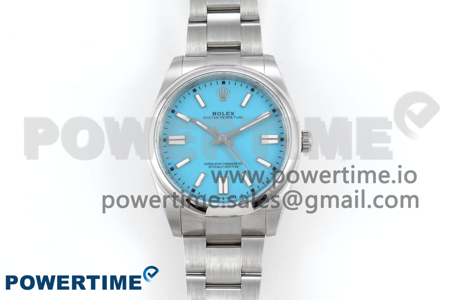 Oyster Perpetual 126000 36mm EWEF 1:1 Best Edition 904L Steel Tiffany Blue Dial A3230 - Image 1