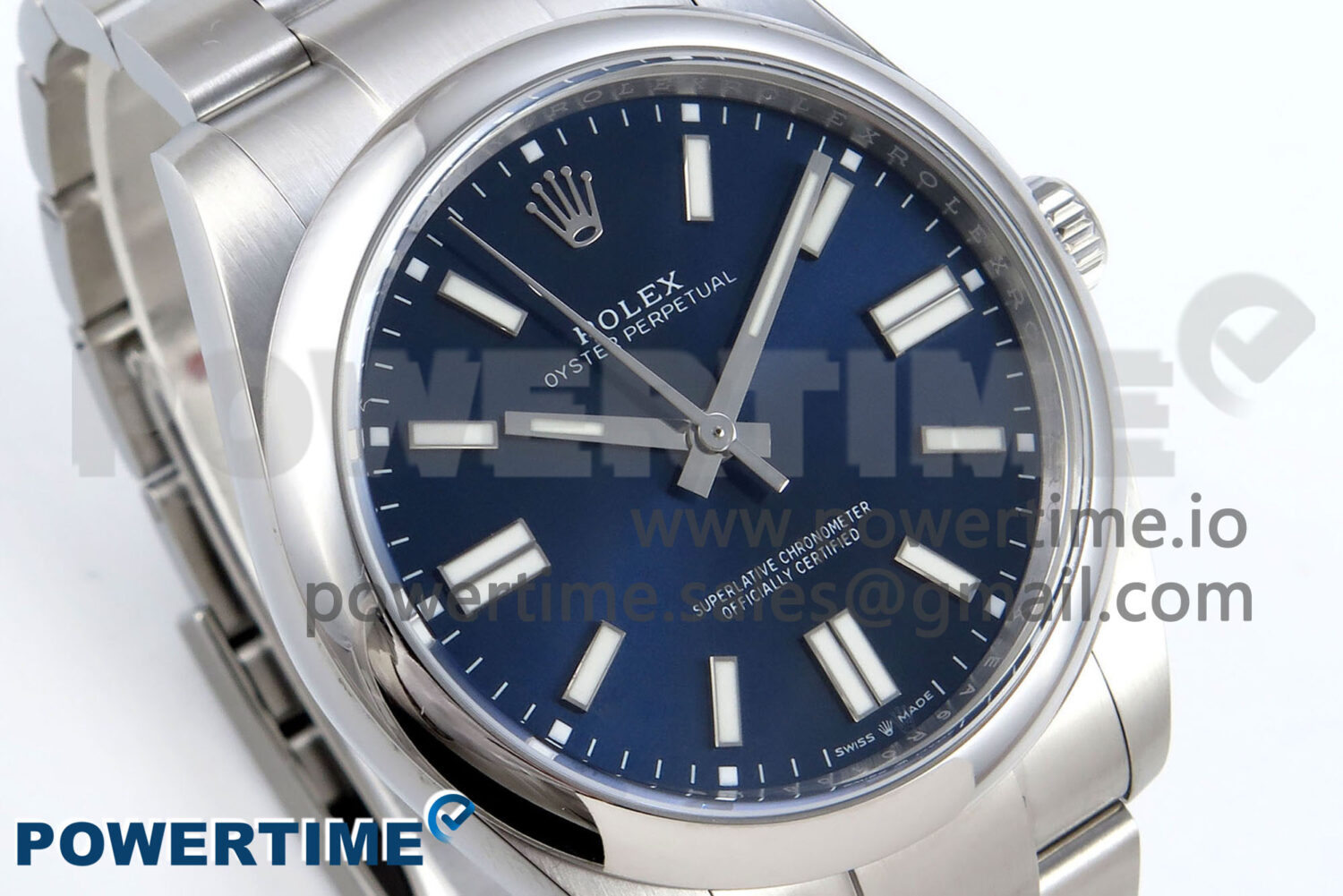Oyster Perpetual 126000 36mm EWEF 1:1 Best Edition 904L Steel Blue Dial A3230 - Image 2