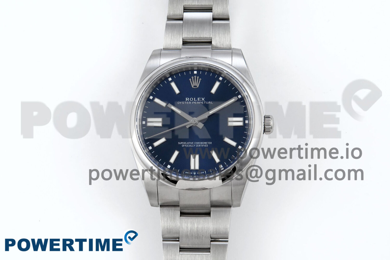 Oyster Perpetual 126000 36mm EWEF 1:1 Best Edition 904L Steel Blue Dial A3230 - Image 1