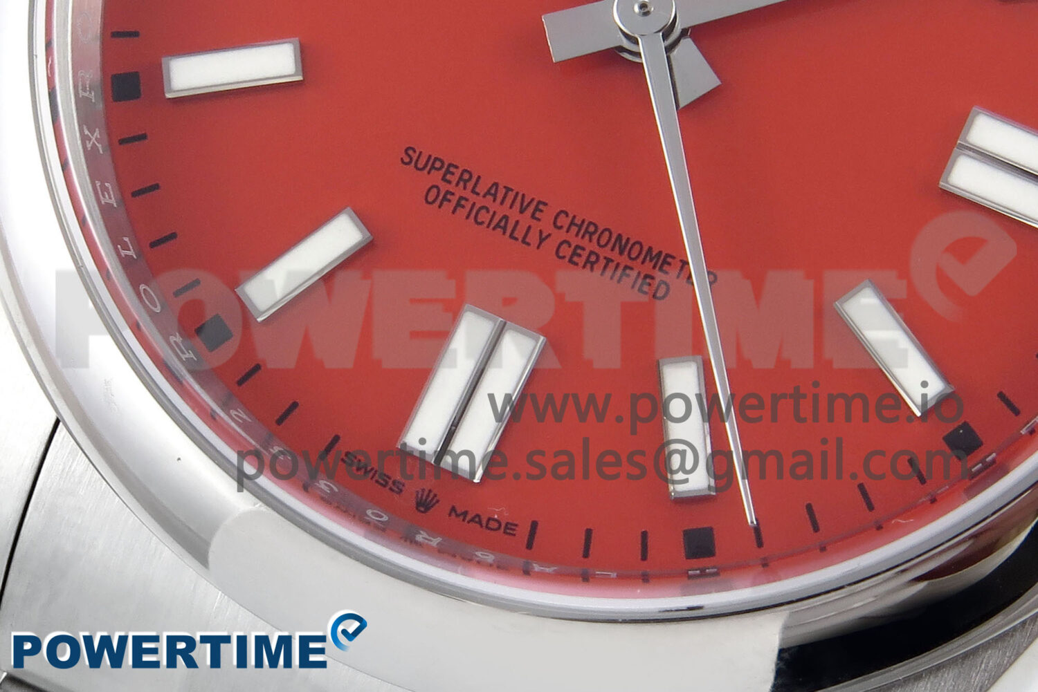 Oyster Perpetual 126000 36mm EWEF 1:1 Best Edition 904L Steel Red Dial A3230 - Image 5