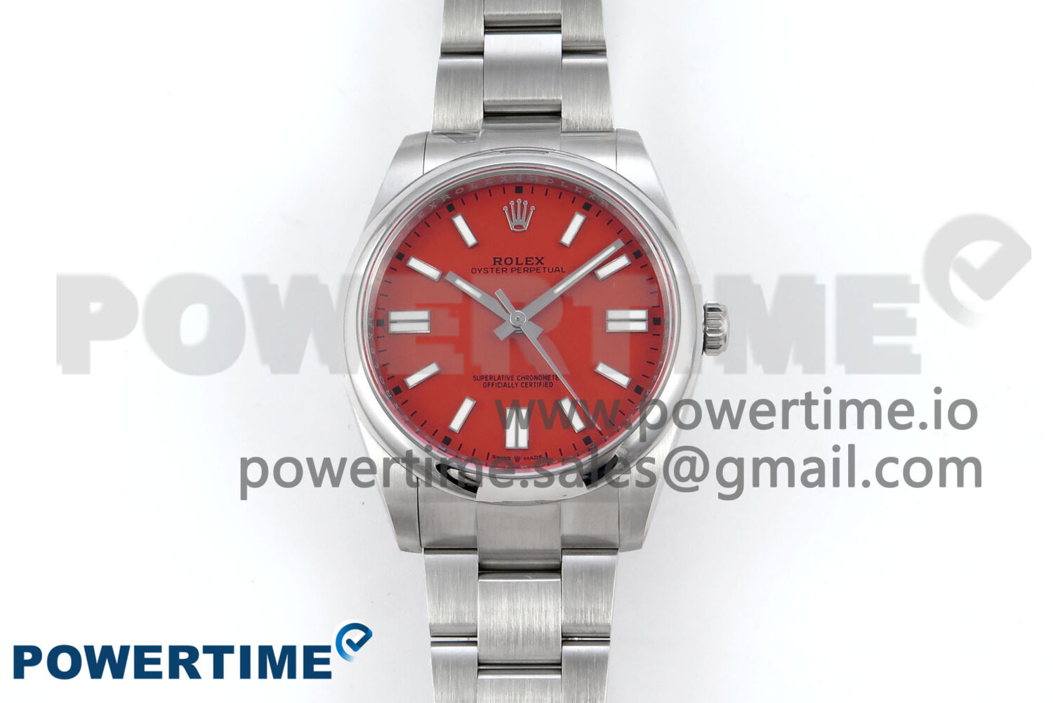 Oyster Perpetual 126000 36mm EWEF 1:1 Best Edition 904L Steel Red Dial A3230 - Image 1