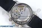 Fifty Fathoms Chrono SS OMF 1:1 Best Edition Blue Dial on Blue Sail-canvas Strap A7750 - Image 9