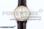 Navitimer 1 RG/SS 38mm TF 1:1 Best Edition White Bezel White Dial on Brown Leather Strap A2824