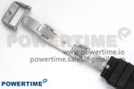RM021 Tourbillon Blue Quartz Fiber Black Carbon RMF Best Edition on Black Rubber Strap - Image 12