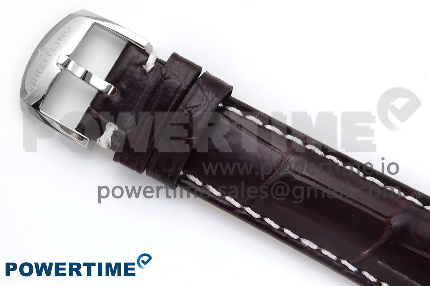 Navitimer 1 RG/SS 38mm TF 1:1 Best Edition White Bezel White Dial on Brown Leather Strap A2824 - Image 13