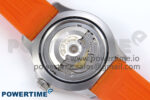 SuperOcean Automatic 42 SS TF 1:1 Best Edition Black Dial on Orange Rubber Strap A2824 - Image 12