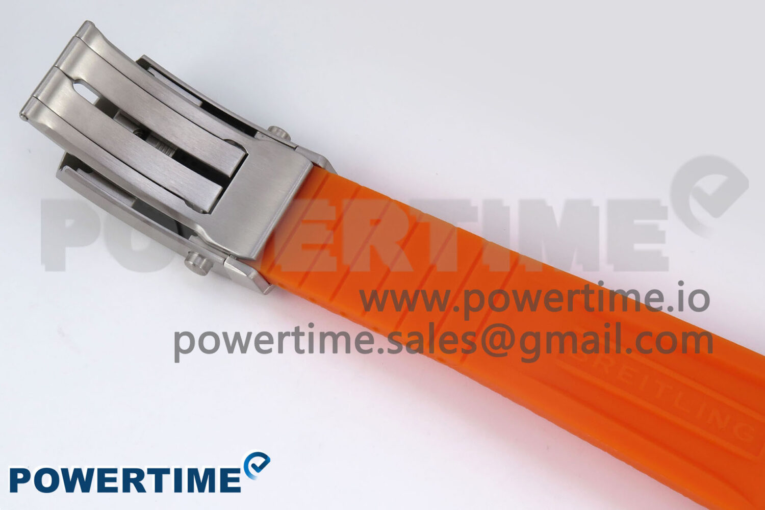 SuperOcean Automatic 42 SS TF 1:1 Best Edition Black Dial on Orange Rubber Strap A2824 - Image 14