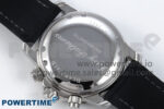 Fifty Fathoms Chrono SS OMF 1:1 Best Edition Black Numeral Dial on Black Sail-canvas Strap A7750 - Image 8
