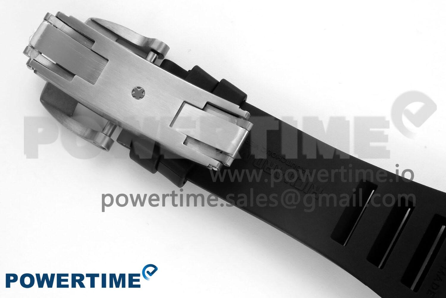 RM055 NTPT UOKF 1:1 Best Edition RG Inner Bezel Black Crown on Black Rubber Strap RMUL2 Super Clone - Image 10